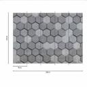 Geometric GraphicBlocks1 grå - non-woven tapet Designwalls 2 - 2,55 x 3,5 m