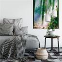 Poster autocollant - W - Bamboo Forest