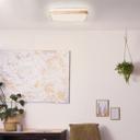 Deckenleuchte Selma, braun, 8 x 39 cm, Holz Lampe