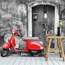 Fototapet Red Scooter 384 x 260 cm
