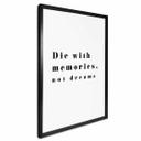 Póster 1X Studio - Morir con los recuerdos