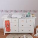 A.S. Création Lovely Kids Frise autocollante enfant - Rosé, Gris