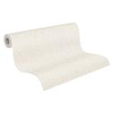 blæst vinyltapet hvid creme - non-woven tapet A.S. Création