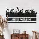 Sticker mural - Texte de votre choix + fans