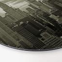 Tableau en Alu-Dibond Manhattan 2 - Rond