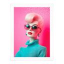 Póster Treechild - Muñeca de moda con gafas de sol