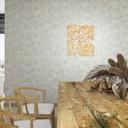 non-woven tapet Naturlig Opulens Grå grafik 3,30 x 0,70 cm