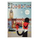 Plakat - PAN AM - Fly to London