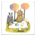 Póster Loske - Picnic para tres