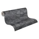 Stentapet grå sort - steneffekt tapet - non-woven tapet køkken spisestue
