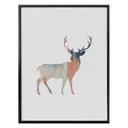 Plakat - Orara Studio - Hjort i pastel