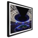 Póster Estadio Olímpico Hertha BSC de noche