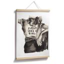Póster Verbaan - Lucha como una chica