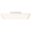 Deckenleuchte Constantin, weiß, 39,5 x 39,5 cm, LED Panel, Warmweiß, dimmbar