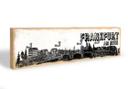 Sleutelborden Sleutelbord Frankfurt Skyline + 5 Haken