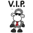Muursticker Sheepworld VIP