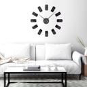 Wandtattoo Dominosteine Wanduhr - 49x49 cm