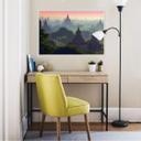 Poster autocollant - W - Bagan