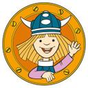 Muursticker Wickie 3