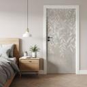 Deurfolie Elegante wilgentakken in beige - Ms Tiff - Zelfklevende deurdecoratie