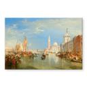 Akrylbillede Turner - Venedig, Dogana og S. Giorgio Maggiore
