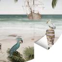 Fototapet - Rundt Kikki Belle - Pirate's Cove - vliesetapet/selvklæbende non-woven tapet