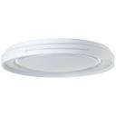 Wand- und Deckenleuchte Aurora, metallic/weiß, Ø 48,5 cm, Lampe