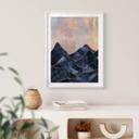 Póster Fredriksson - Cordillera jaspeada