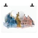 Póster Fráncfort - Ama tu ciudad