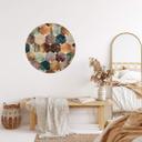Vinilo decorativo Fredriksson - Oro y cobre - Redondo