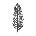 Decoración acrílica Pluma de origami