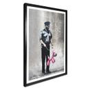 Plakat Banksy - Police Guard Pink Balloon Dog