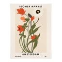 Póster NKTN - Mercado de las flores de Amsterdam