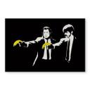 Akrylbillede Banksy - Pulp Fiction