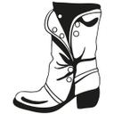 Sticker mural - Bottes en cuir