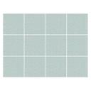 Azulejos Adhesivos espiga filigrana azul-verde - lote de 12