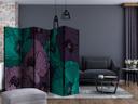 Screen room divider - Blomsterbed, 3-delt