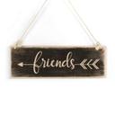 Houten Bordje - Friends
