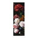 Póster de tela de Heem - Naturaleza muerta con flores en un jarrón de cristal - Panorama