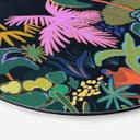 Vægcirkel Arty Guava - Exotic Jungle – print på aluminium (Alu-Dibond)