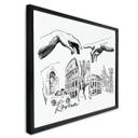 Póster Roma - Blanco y negro - Love your City