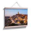Plakat - Colombo - Matera om aftenen
