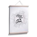 Plakat - Here comes the sun 