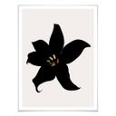 Póster Kubistika - Orquídea oscura