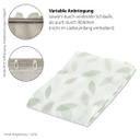 Homing Vorhang mit verdeckten Schlaufen Keela grün, grau -  2.45 x 1.4 m