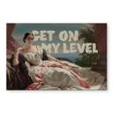 Akrylbillede Get on my level - Inspireret af Winterhalter - Portræt af Leonilla