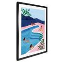 Póster Relajándose en la piscina - Tomljanovic