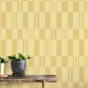 Papel pintado no tejido, papel pintado gráfico La Terrasse amarillo