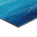 Billede Endless expanse in blue - Schmucker Panorama – print på aluminium