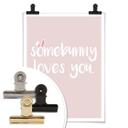 Poster Somebunny loves you